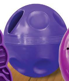 KONG Cat Treat Dispensing Ball · imagen referencial; presentación según la opción elegida