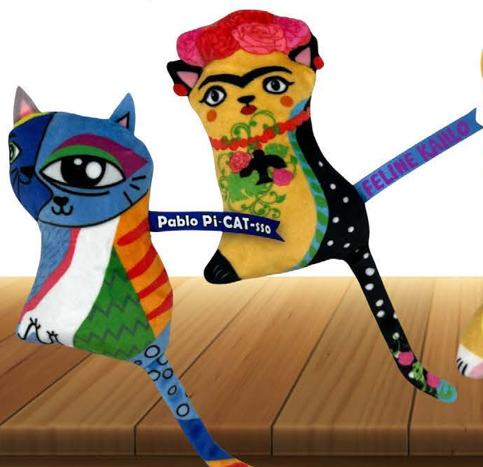 KONG Artz Kahlo / Picasso 2-pk — imagen referencial del catálogo Vetpharma; presentación según la opción seleccionada