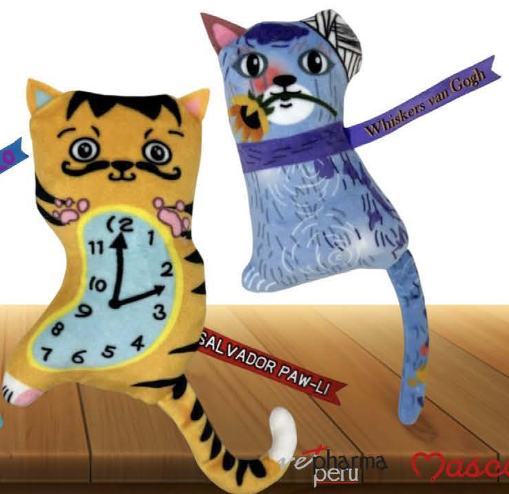KONG Artz Dali / Van Gogh 2-pk — imagen referencial del catálogo Vetpharma; presentación según la opción seleccionada
