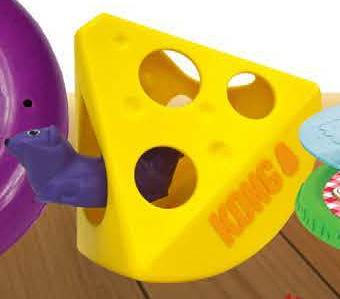 KONG Rewards Rocker Cheese — imagen referencial del catálogo Vetpharma; presentación según la opción seleccionada