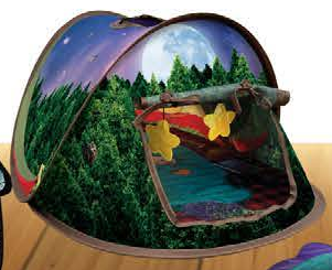 KONG Play Spaces Glamping Tent — imagen referencial del catálogo Vetpharma; presentación según la opción seleccionada