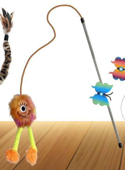 KONG Teaser Springz Assorted — imagen referencial del catálogo Vetpharma; presentación según la opción seleccionada