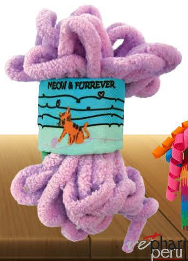 KONG Pull-apartz Yarnz Assorted — imagen referencial del catálogo Vetpharma; presentación según la opción seleccionada