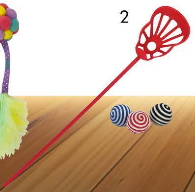 KONG Cat Sport Toss — imagen referencial del catálogo Vetpharma; presentación según la opción seleccionada