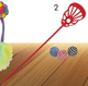 KONG Cat Sport Toss — imagen referencial del catálogo Vetpharma; presentación según la opción seleccionada
