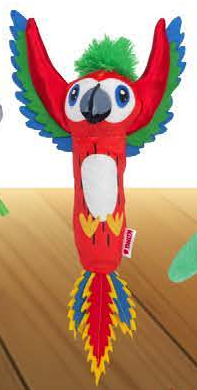 KONG Tropics Bird Assorted — imagen referencial del catálogo Vetpharma; presentación según la opción seleccionada