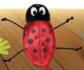 KONG Refillables Ladybug — imagen referencial del catálogo Vetpharma; presentación según la opción seleccionada