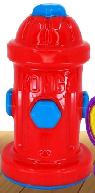 KONG EON Fire Hydrant — imagen referencial del catálogo Vetpharma; presentación según la opción seleccionada
