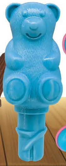 KONG CHEWSTIX Puppy Twist Bear — imagen referencial del catálogo Vetpharma; presentación según la opción seleccionada