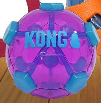 KONG WRAPZ Ball — imagen referencial del catálogo Vetpharma; presentación según la opción seleccionada