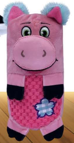 KONG HUGGZ Farmz Pig — imagen referencial del catálogo Vetpharma; presentación según la opción seleccionada