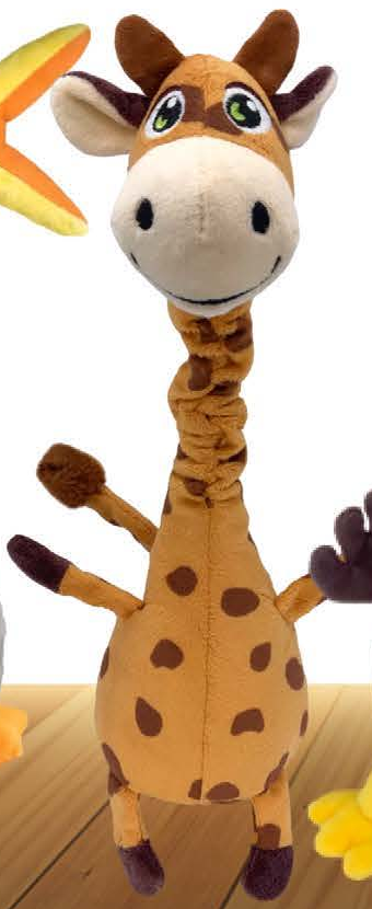 KONG Shakers Bobz Giraffe — imagen referencial del catálogo Vetpharma; presentación según la opción seleccionada
