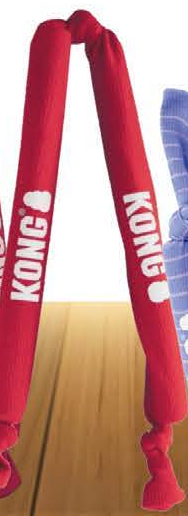 KONG SIGNATURE Crunch Rope Double — imagen referencial del catálogo Vetpharma; presentación según la opción seleccionada