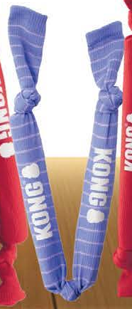 KONG SIGNATURE Crunch Rope Double Puppy — imagen referencial del catálogo Vetpharma; presentación según la opción seleccionada