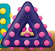 KONG DOTZ Triangle — imagen referencial del catálogo Vetpharma; presentación según la opción seleccionada