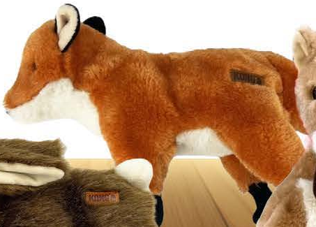 KONG Wild Low Stuff Fox — imagen referencial del catálogo Vetpharma; presentación según la opción seleccionada