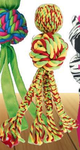KONG WUBBA WEAVE w/Rope La — imagen referencial del catálogo Vetpharma; presentación según la opción seleccionada
