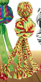 KONG WUBBA WEAVE w/Rope — imagen referencial del catálogo Vetpharma; presentación según la opción seleccionada