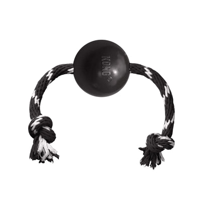 KONG Extreme Ball w/Rope · foto oficial del producto
