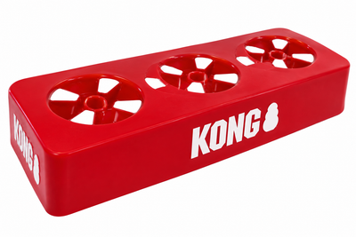 KONG Fill or Freeze Tray de tres posiciones, rojo