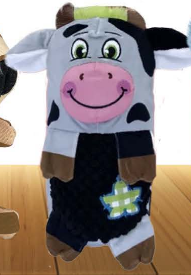 KONG Huggz Farmz Cow · imagen referencial; presentación según la opción elegida