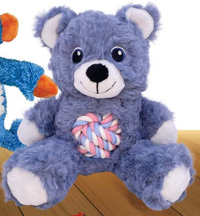 KONG Knots Teddy Assorted · imagen referencial; presentación según la opción elegida