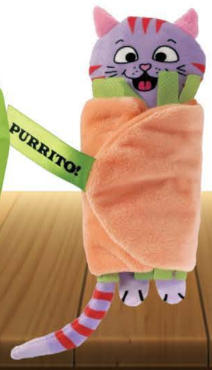 KONG Pull-apartz Purrito · imagen referencial; presentación según la opción elegida