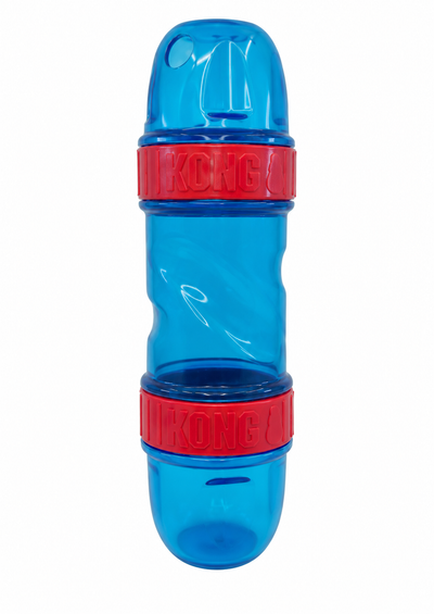 KONG Scuttle Pod azul con anillos rojos