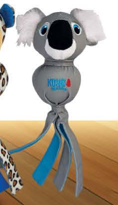 KONG WUBBA ZOO Koala — recorte exacto del catálogo Vetpharma; presentación según la opción seleccionada