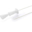 Kruuse BUSTER Catéter Barium para gato · detalle del conector Luer Lock