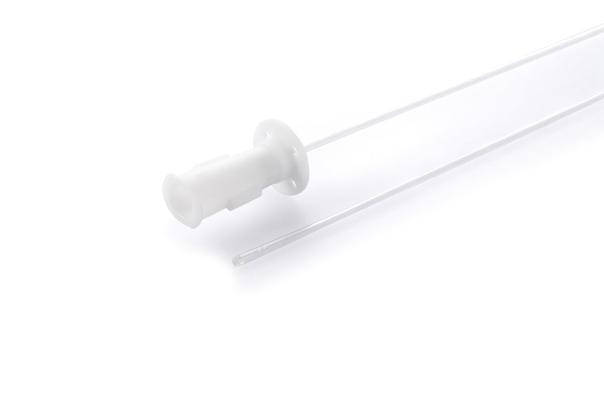 Kruuse BUSTER Catéter para gato sin estilete · detalle del conector