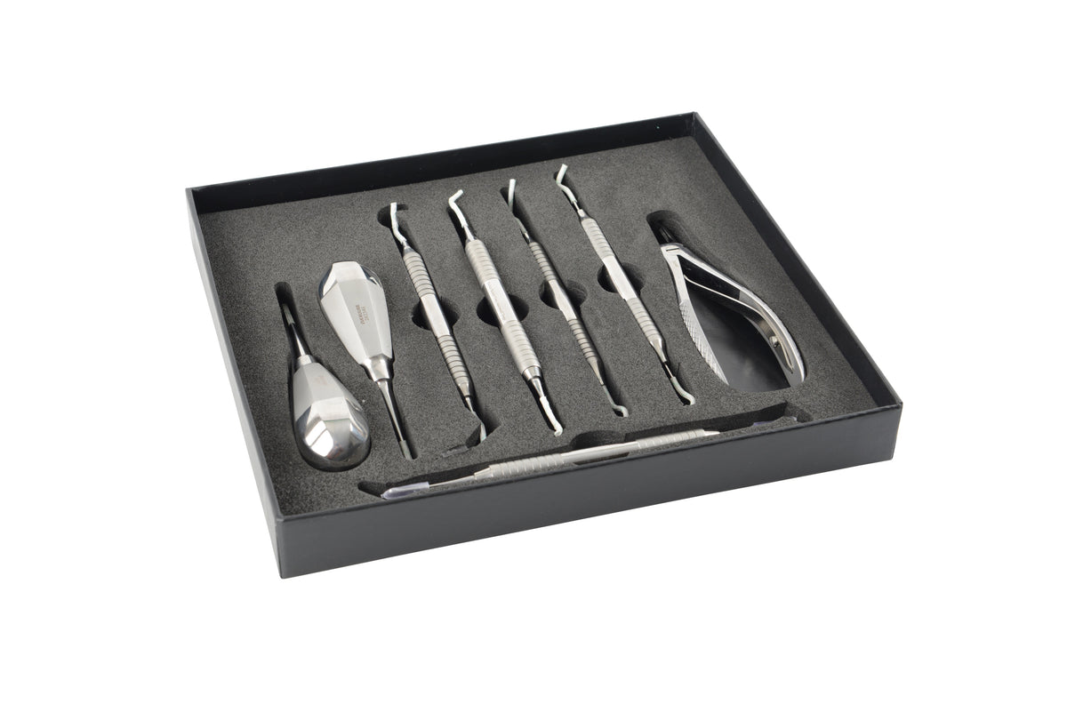 KRUUSE | Set de instrumentos dentales para felinos x 8pzas - principal packshot
