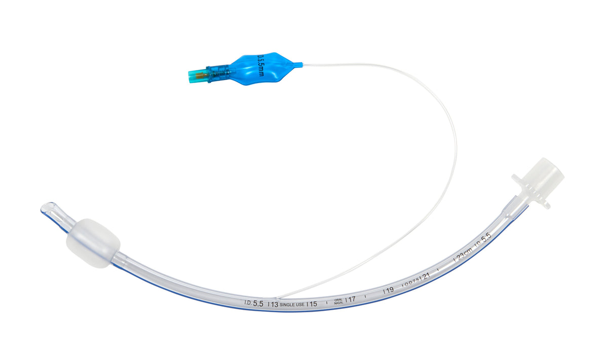 Kruuse sonda endotraqueal de PVC · con manguito