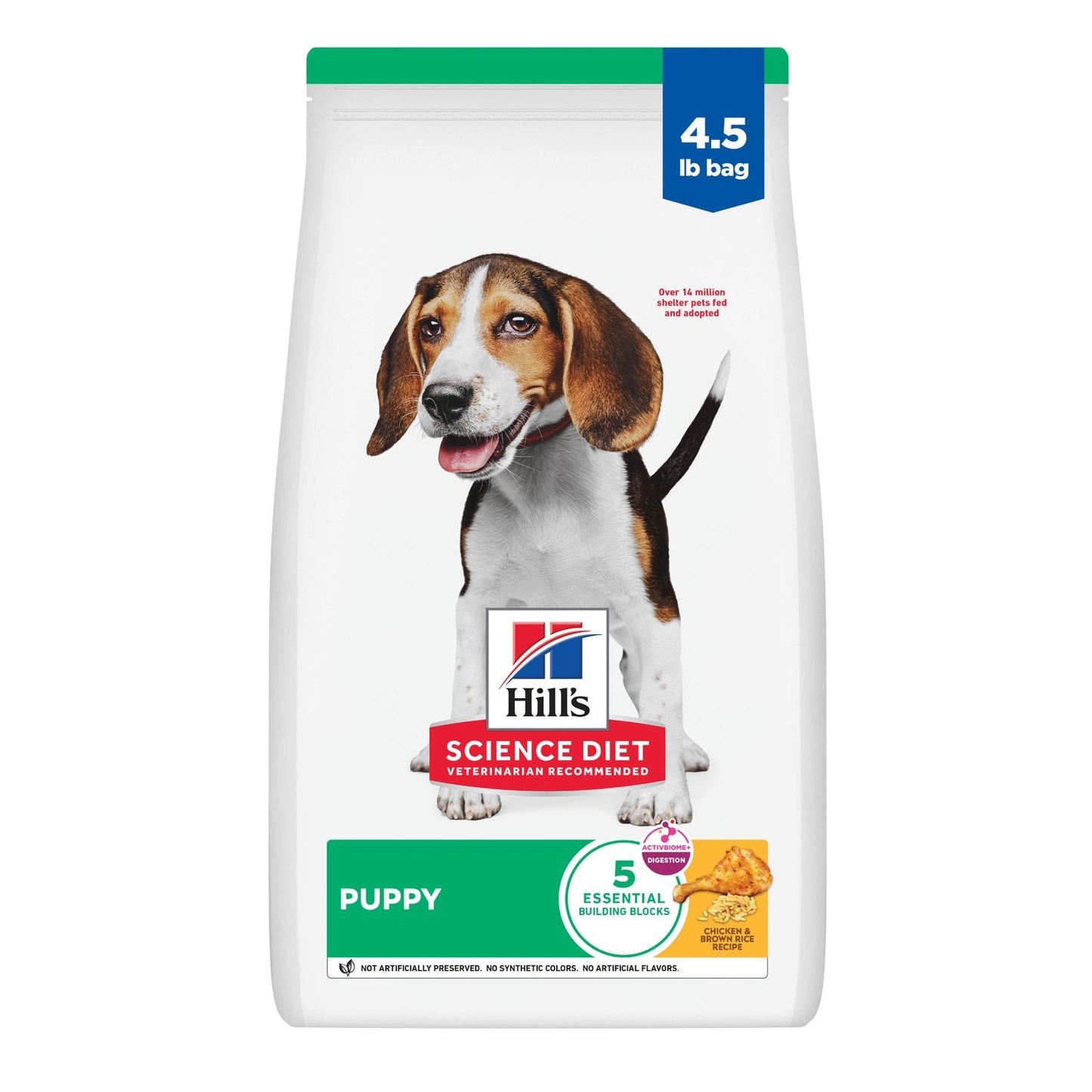 Hill's Science Diet | Alimento seco para perros cachorros Puppy. Receta de pollo y cebada.