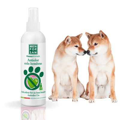 Menforsan Antiolor Celo hembras para perros 125 ml · foto oficial