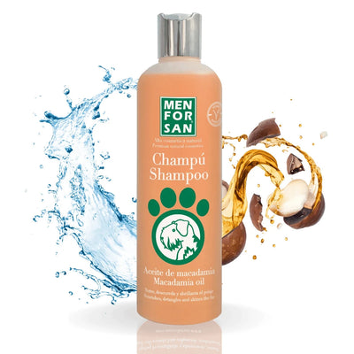Menforsan Champú con Aceite de Nuez de Macadamia para perros 300 ml · foto oficial