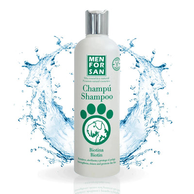 Menforsan Champú con Biotina (Vit. B7) para perros 300 ml · foto oficial