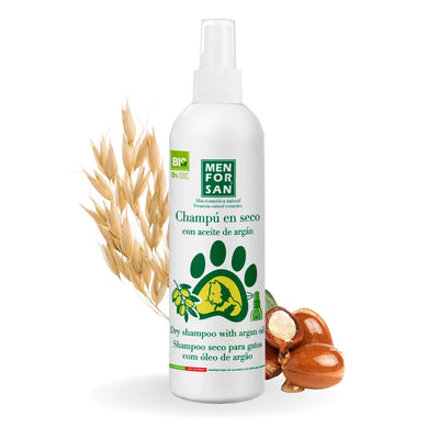 Menforsan Champú en seco con aceite de argán para gatos 250 ml · foto oficial