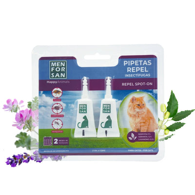 Menforsan Pipetas Anti-insectos para gatos · foto oficial