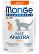Monge Monoprotein paté de pato para gatos adultos — imagen oficial