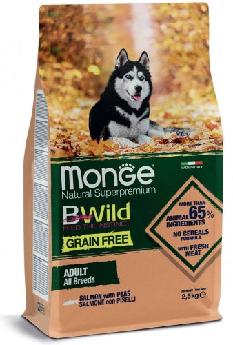 Monge | Alimento seco para perros adultos. Salmón y arroz