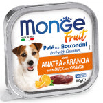 Monge | Alimento húmedo para perros adultos Fruit. Pato y naranja