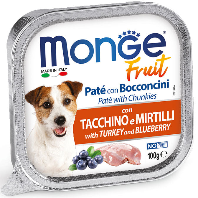 Monge | Alimento húmedo para perros adultos Fruit. Cerdo y piña