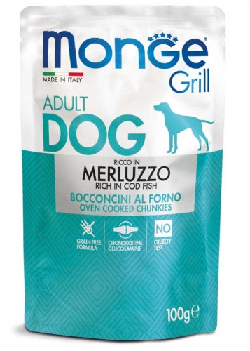 Monge | Alimento húmedo para perros adultos Grill. Cordero y vegetales