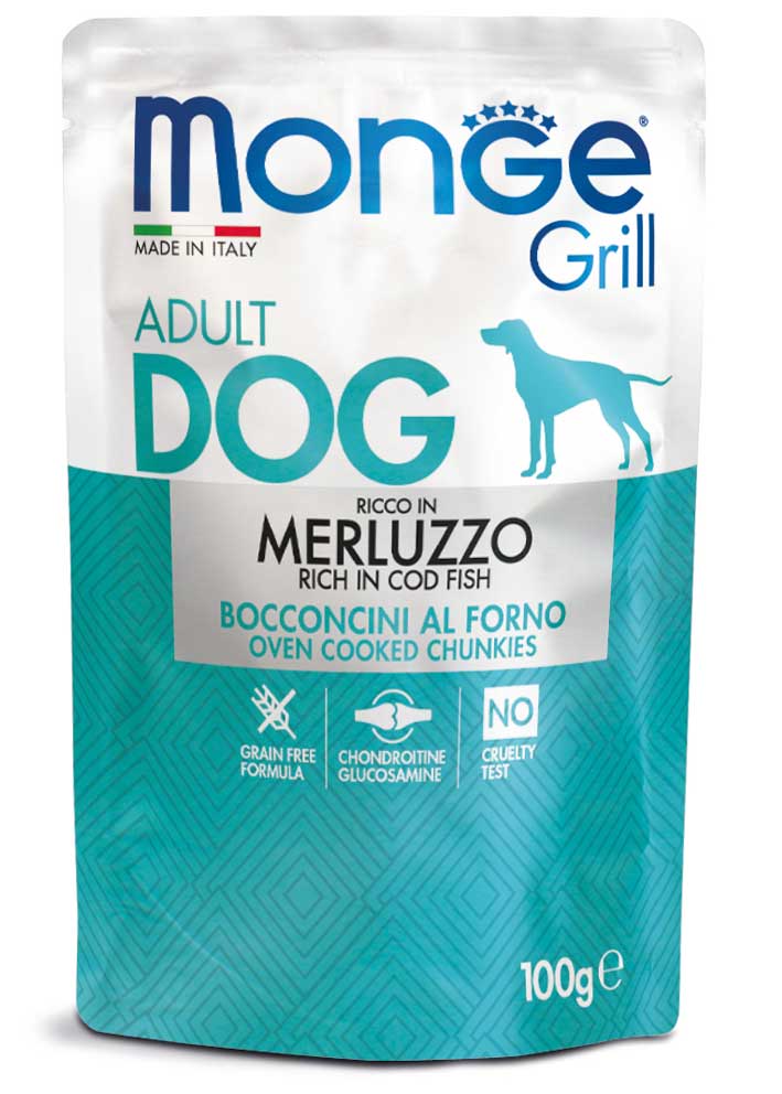 Monge | Alimento húmedo para perros adultos Grill. Cordero y vegetales