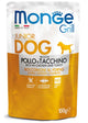 Monge | Alimento húmedo para perros cachorros Grill. Pollo y pavo