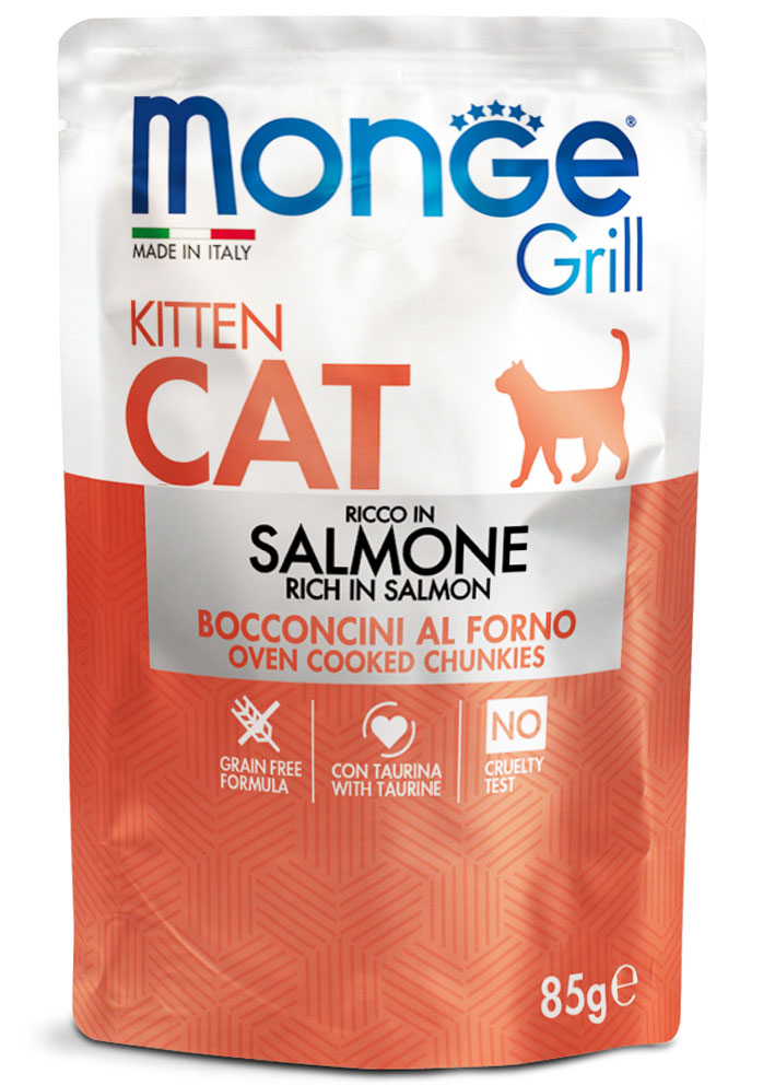 Monge | Alimento húmedo para gatos adultos Grill. Conejo