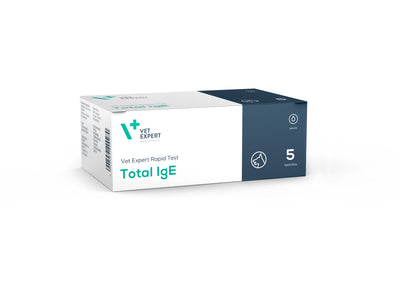 Vet Expert | Rapid Test Total Ige Ab - 5 Und 5 Ud. Interno Barras (S/.)