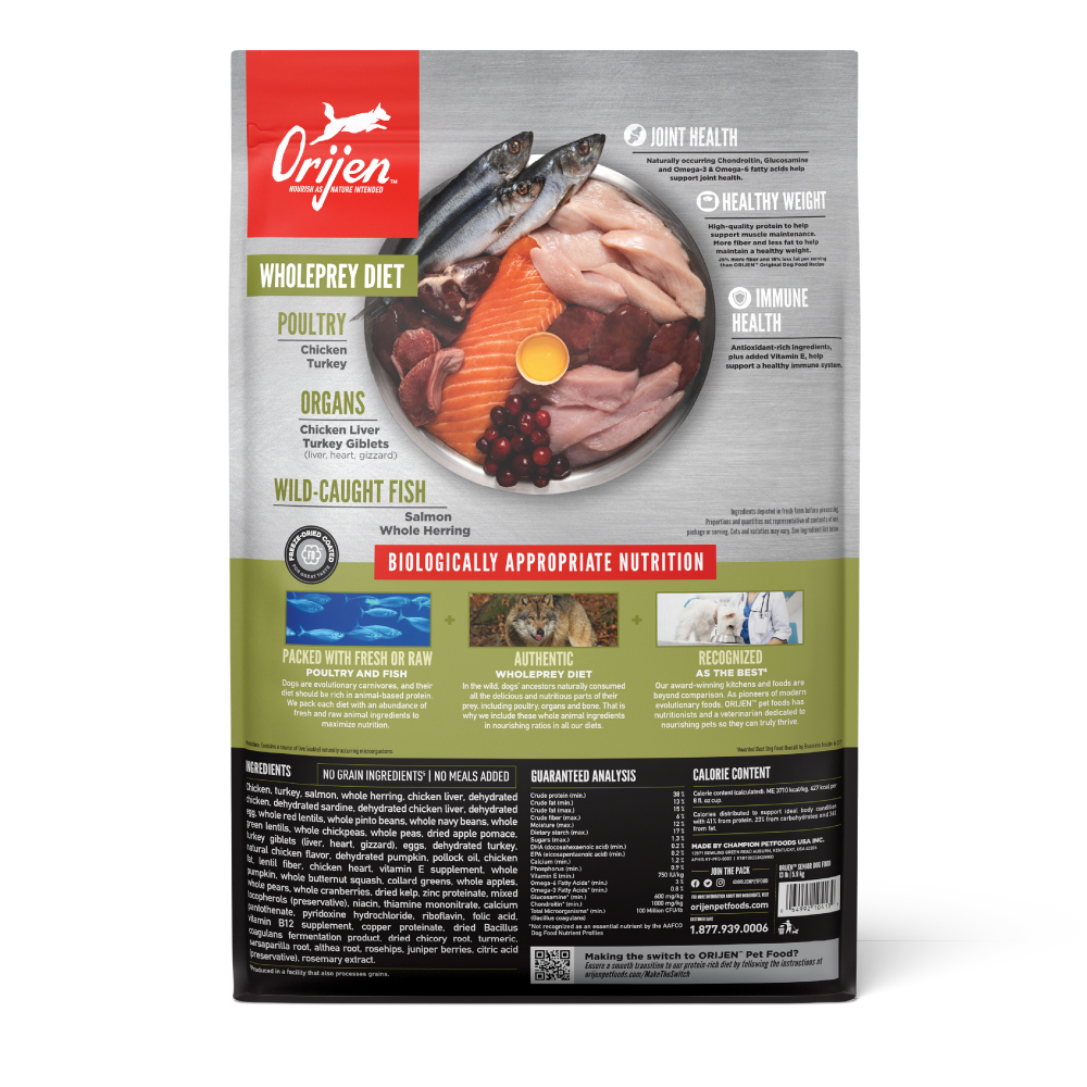 ORIJEN | Alimento seco para perros sénior — imagen 3 — CORSF1B100233K02000