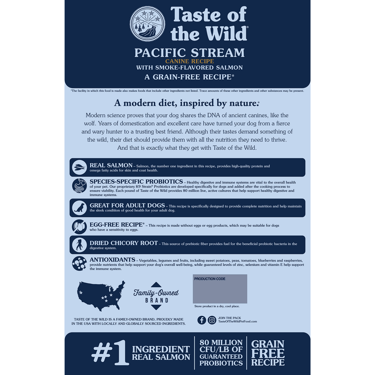 Taste of the Wild | Pacific Stream adultos con salmón ahumado